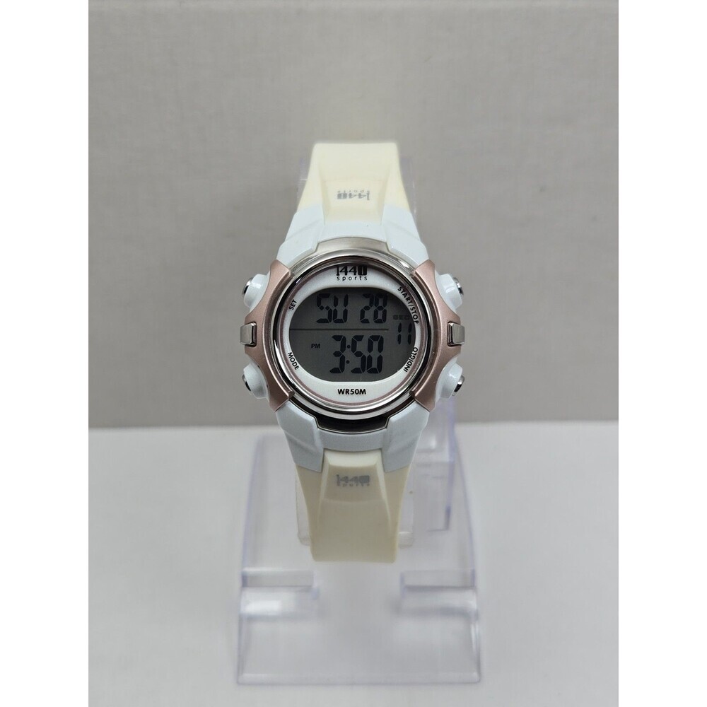 Womens Timex 1440 Sports Indiglo WR 50M Quartz Digital Watch Y2K New Battery